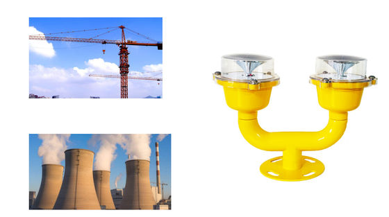 Voyants d'alarme lumineux directionnels des avions IP65 pour la double tête de tour